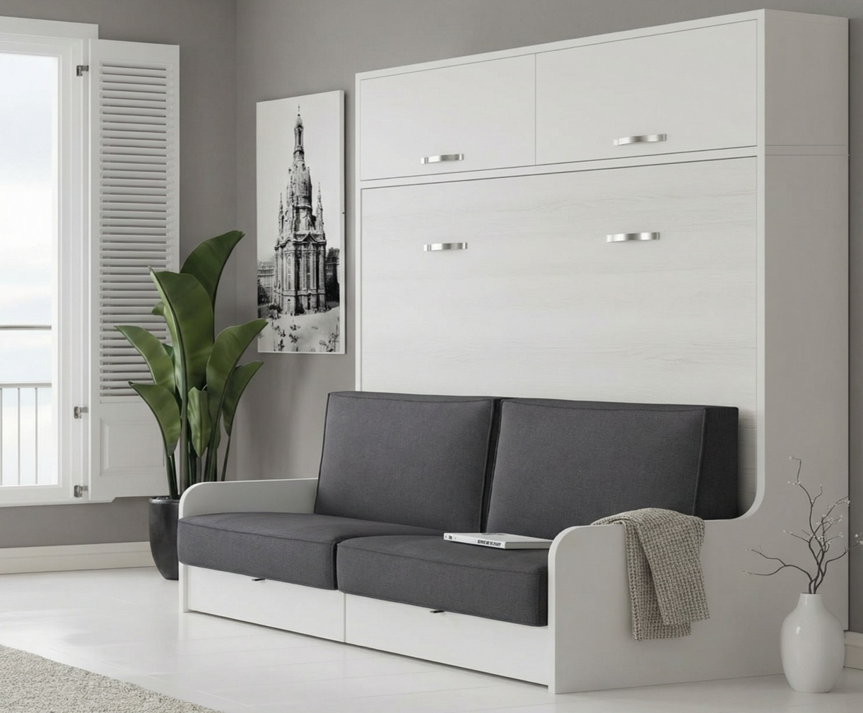 CAMA ABATIBLE CON SOFA NOVA135