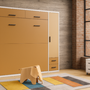 Cama abatible 140 y armarios Adv.