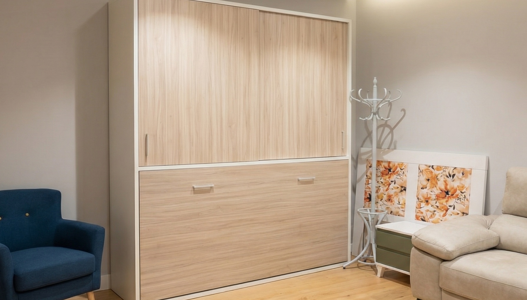 Cama abatible liquidacion de exposicion