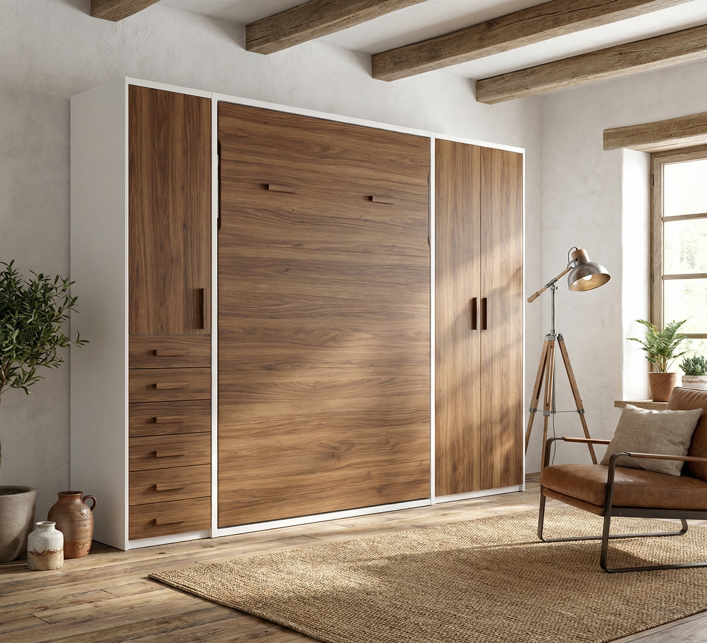 Composicion con cama abatible Ros