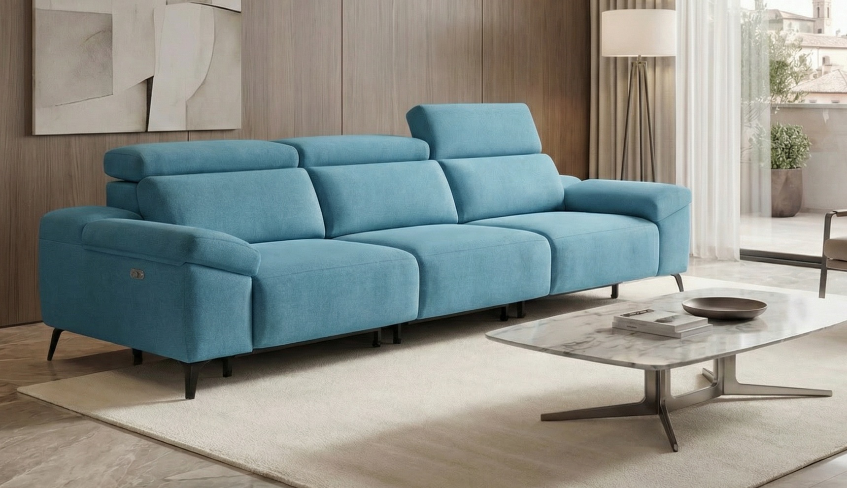 Sofá 3p,family Heaven con viscoelastica - Imagen 3