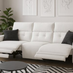 Sofa de 3 plazas relax eléctrico Gio