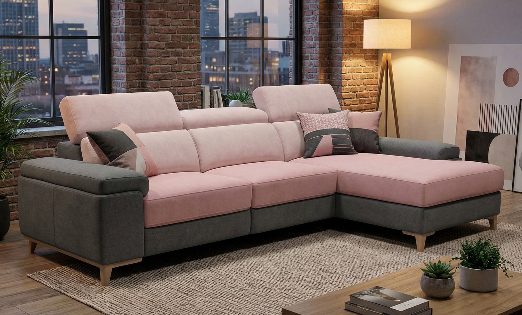 Sofa chaise longue iSense