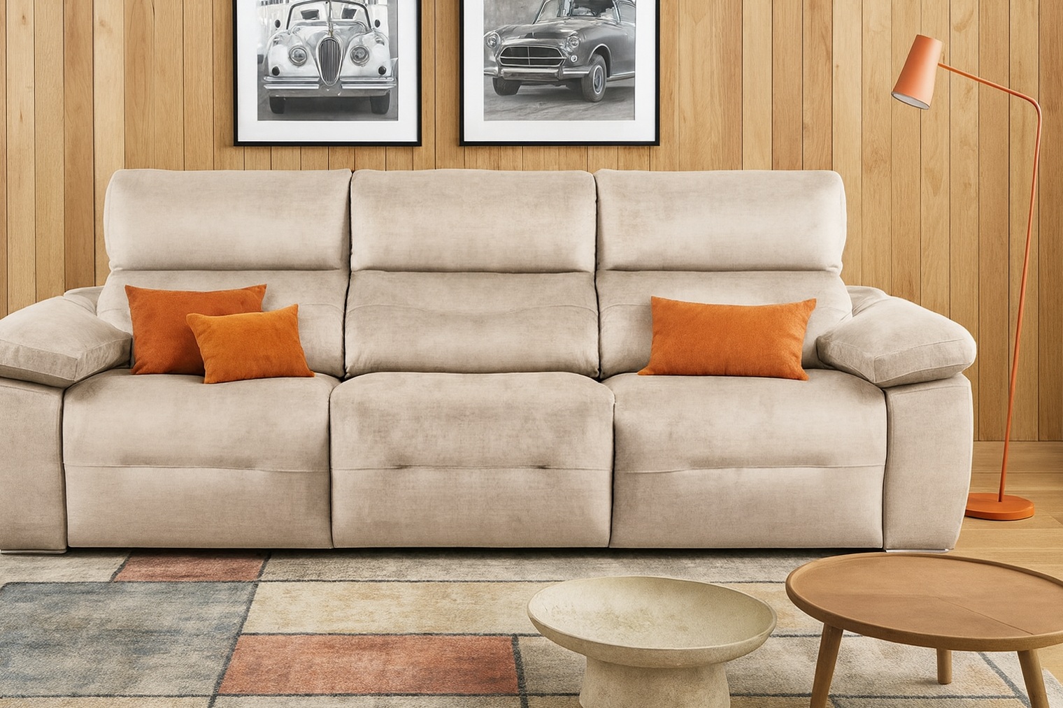 Sofa de 3 plazas relax eléctrico Elia - Imagen 2