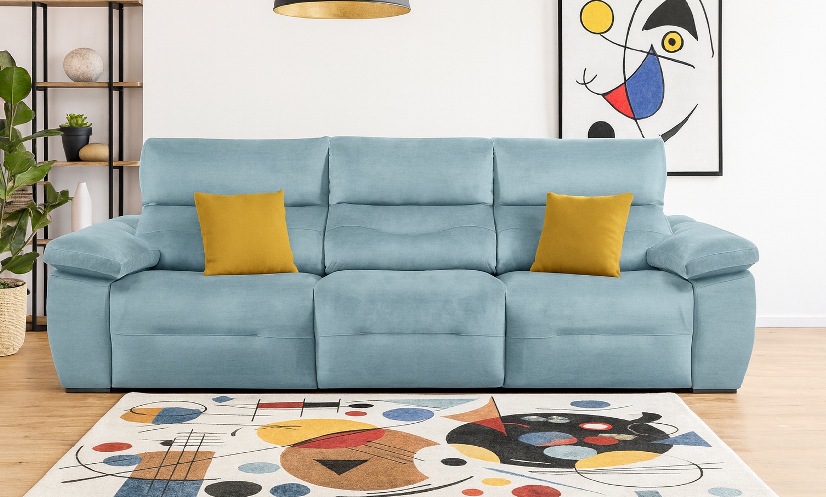 Sofa de 3 plazas relax eléctrico Elia