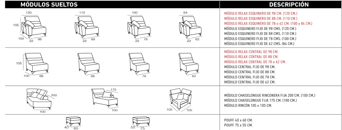 SOFA RELAX CARDIO GIO SUPRA - Imagen 3