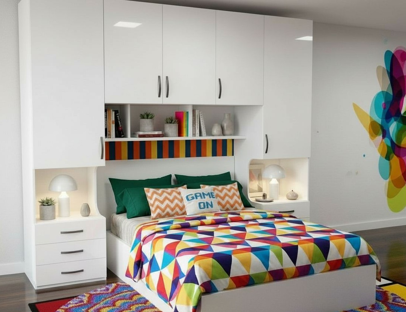 Dormitorio de matrimonio a medida Moduls3. - Imagen 3