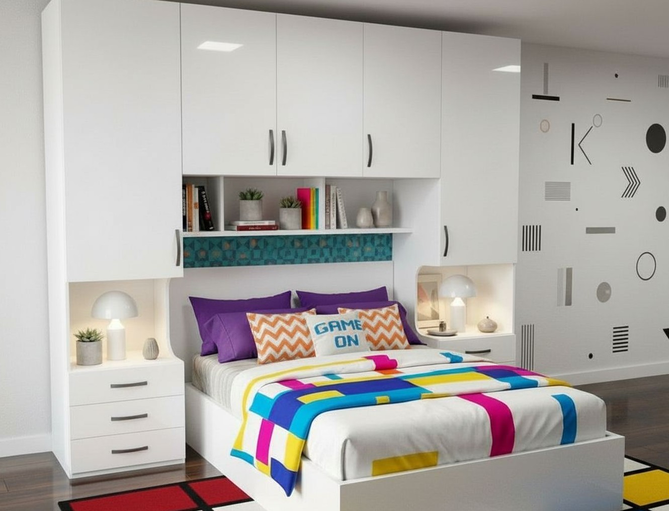 Dormitorio de matrimonio a medida Moduls3. - Imagen 4