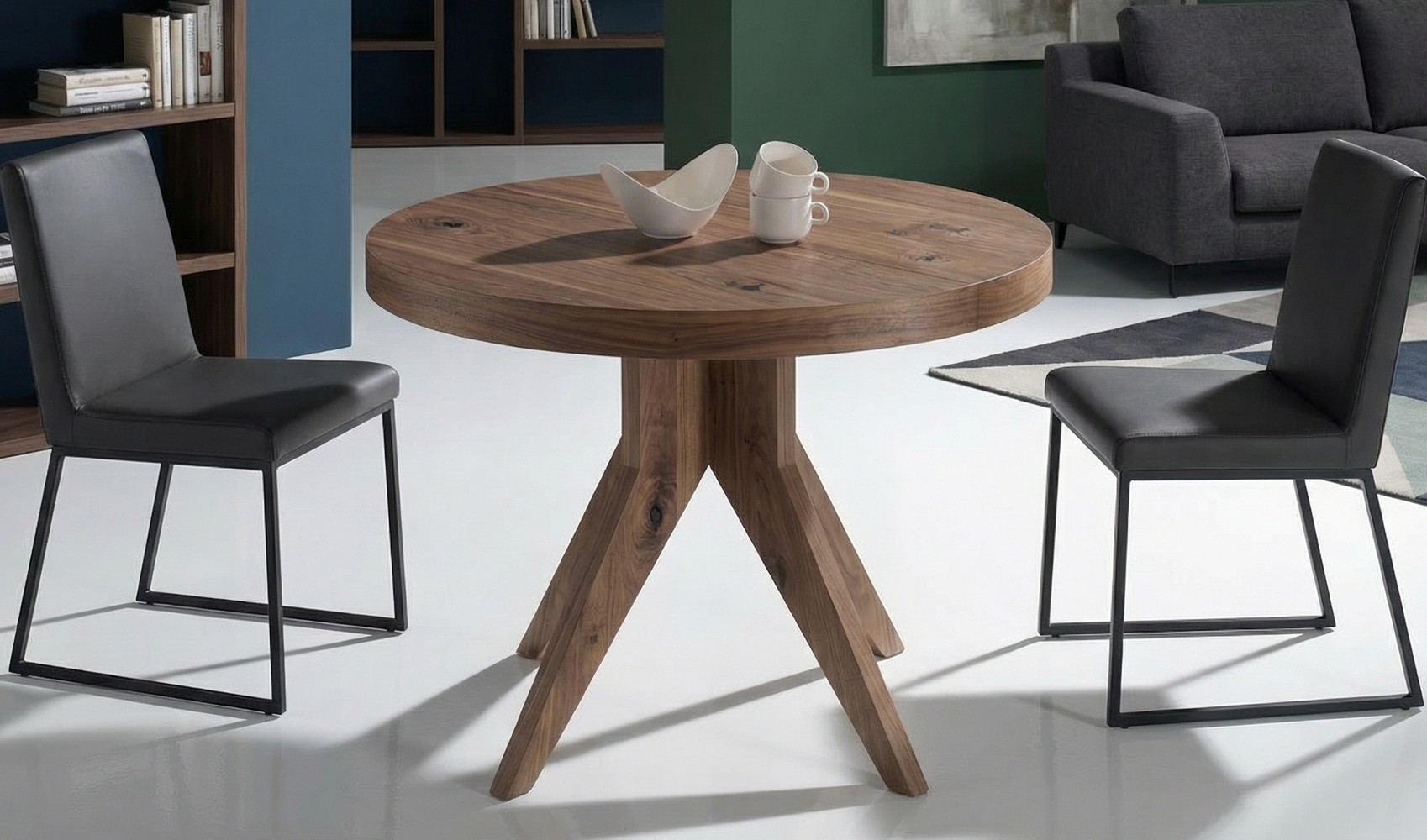 Mesa extensible de comedor Grey