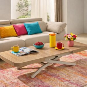 MESA ELEVABLE CENTRO/COMEDOR EXTENSIBLE NOVELTY