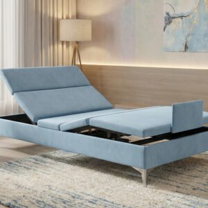 Cama articulada eléctrica de 90x190.