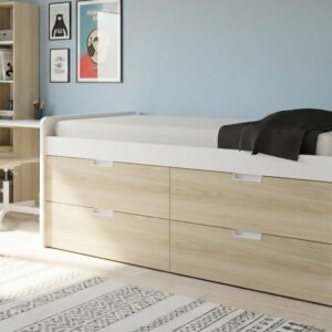 CAMA COMPACTA DE CAJONES RMB 191cms