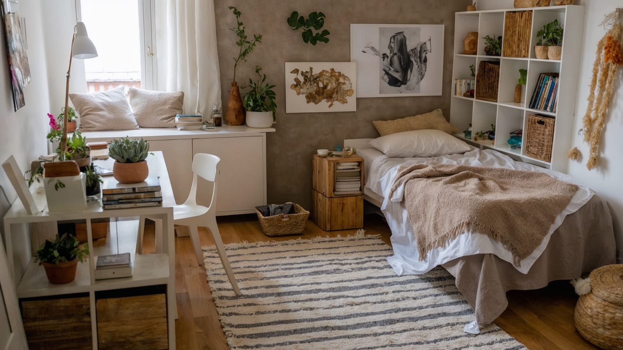 habitación, piso compartido