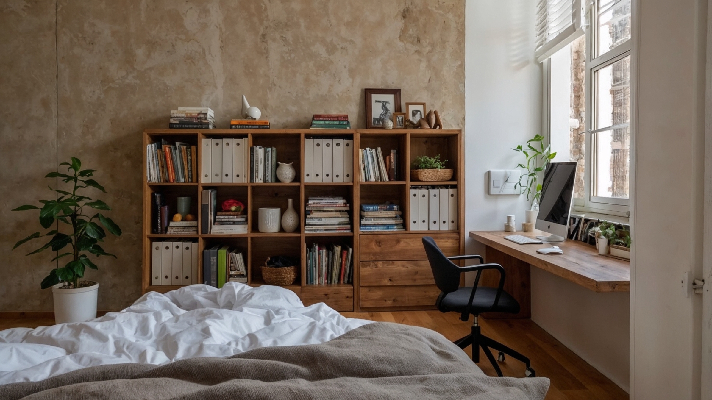 habitación, piso compartido