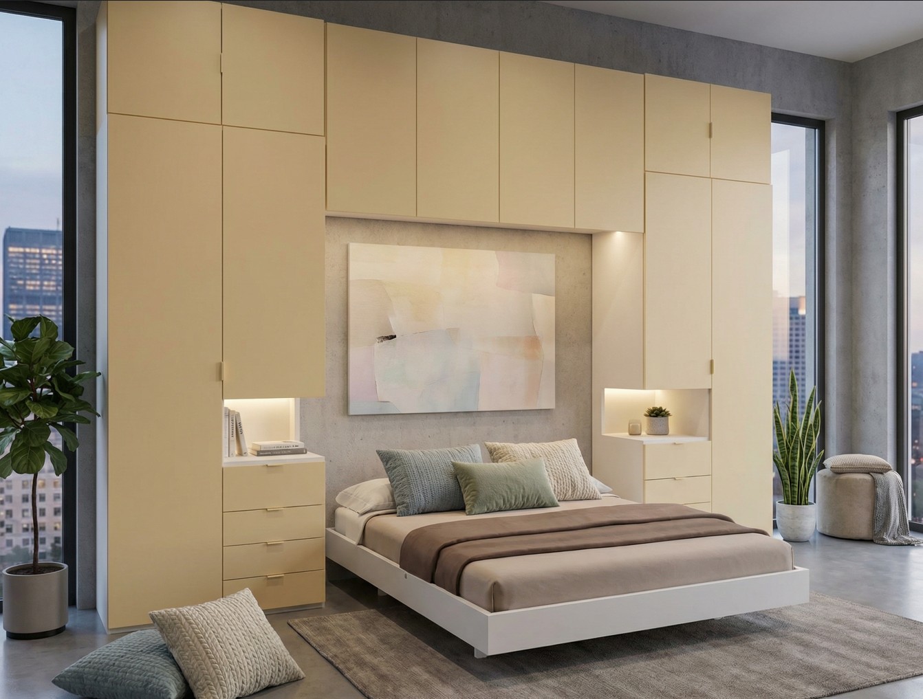 DORMITORIO PUENTE DE MATRIMONIO ADVANCE.