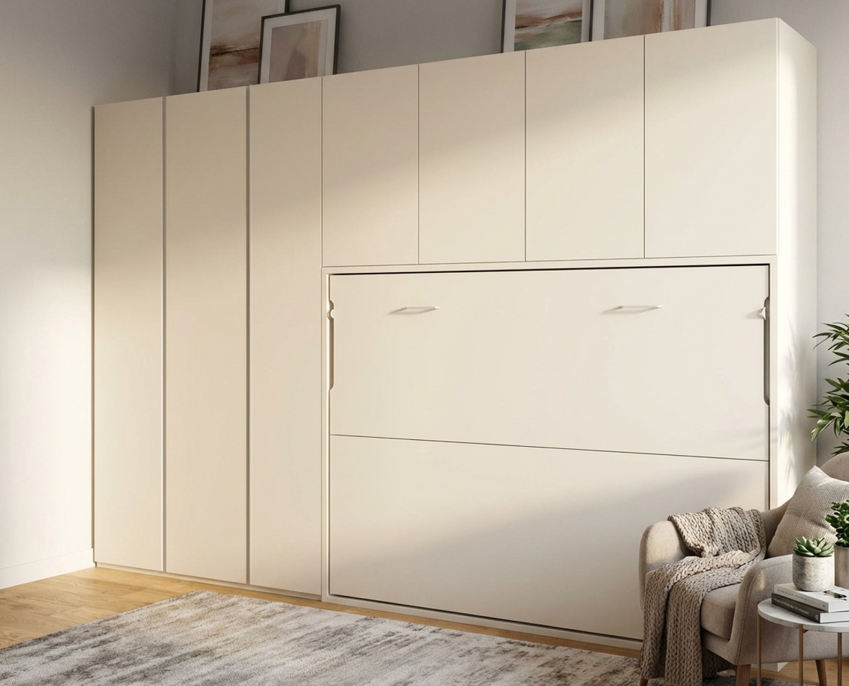 Composicion con cama abatible Ascend.