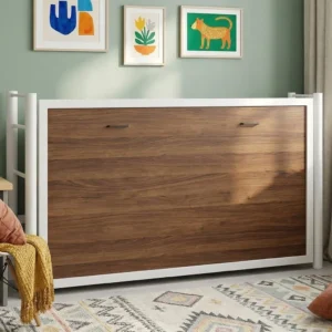 Detalle de cama abatible horizontal NYC 105x190