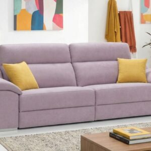 Sofa con doble electrico Eden 214 cms.