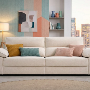 Sofa con asientos deslizantes k2.