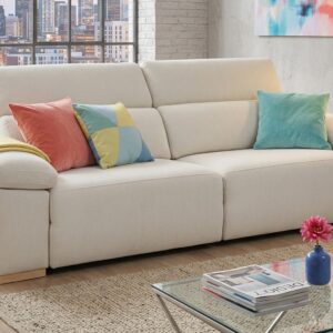 Sofa con asientos deslizantes Duo.