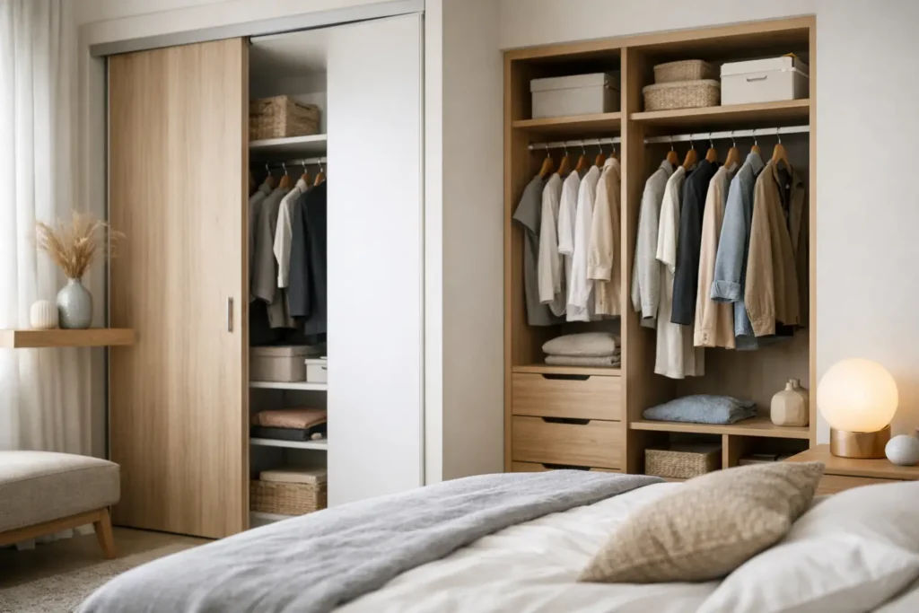Armarios para dormitorios pequeños: qué elegir