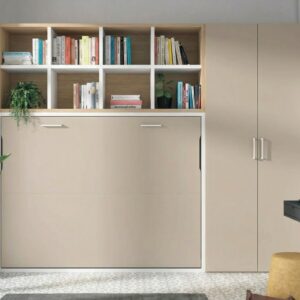 Composición con cama abatible de matrimonio Orts.