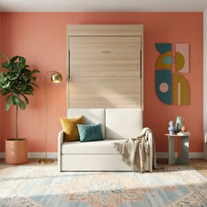 Cama abatible con sofá Sonrie.