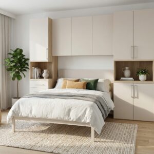 dormitorio puente de matrimonio en Barcelona
