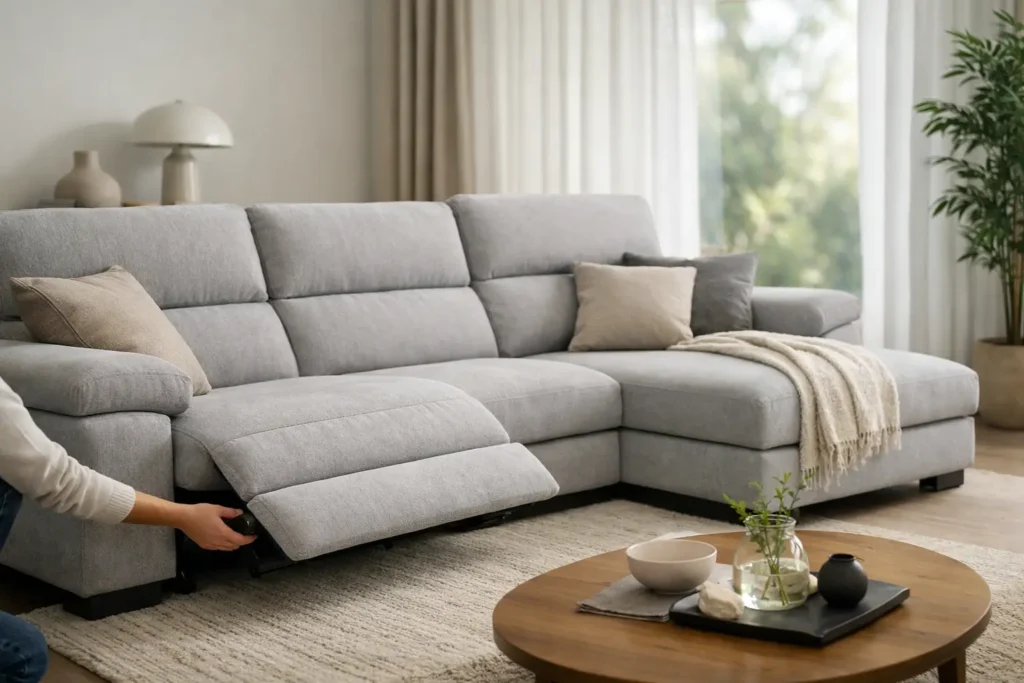 Sofá deslizante para salón: cómo elegir bien