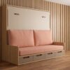 Cama abatible matrimonio con sofá FRM 135 en Badalona y Barcelona