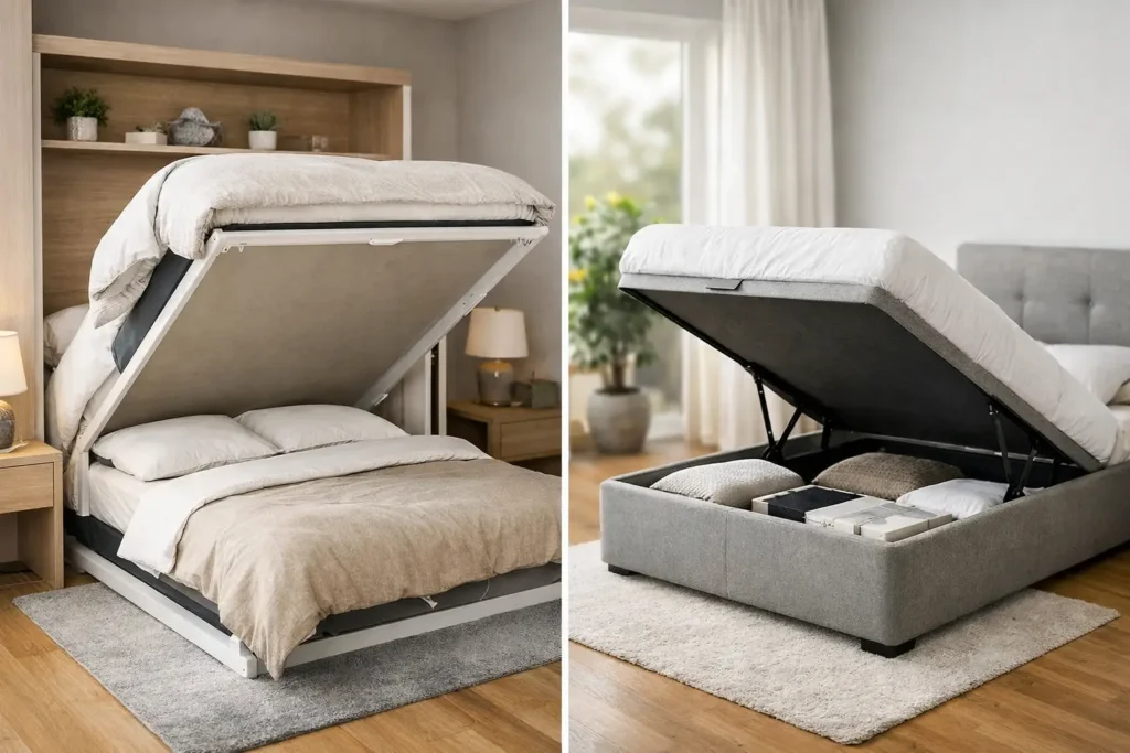 Cama abatible o canapé: qué te conviene