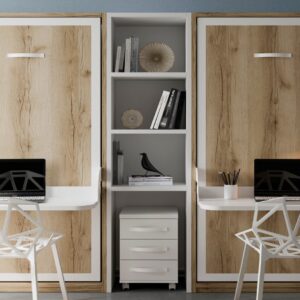 Cama abatible vertical NVN con escritorio
