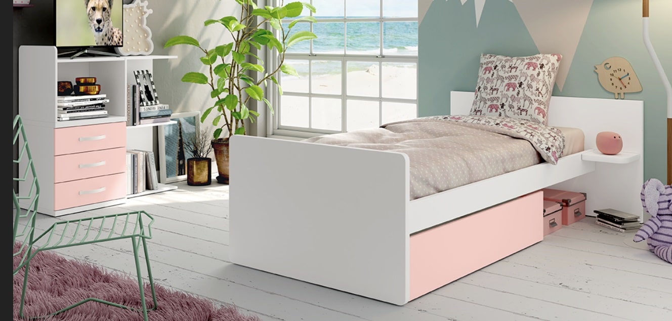 Cuna convertible Líder para habitación de bebé
