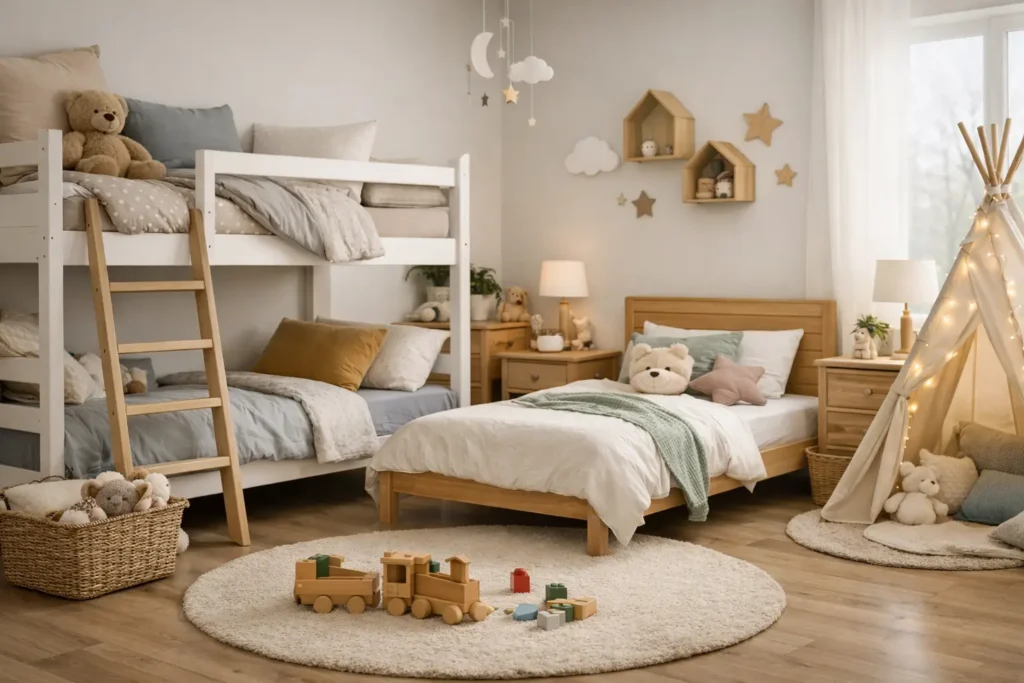 Habitación infantil compartida: claves útiles