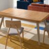 Mesa rectangular extensible iCIAO 140x90 para comedor en Cataluña
