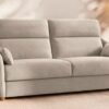 Sofá cama italiano Kimicama con apertura italiana y cama de 140x195 de entrega rápida