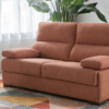 Sofa cama italiano Geo 120x190 en salon de medida reducida