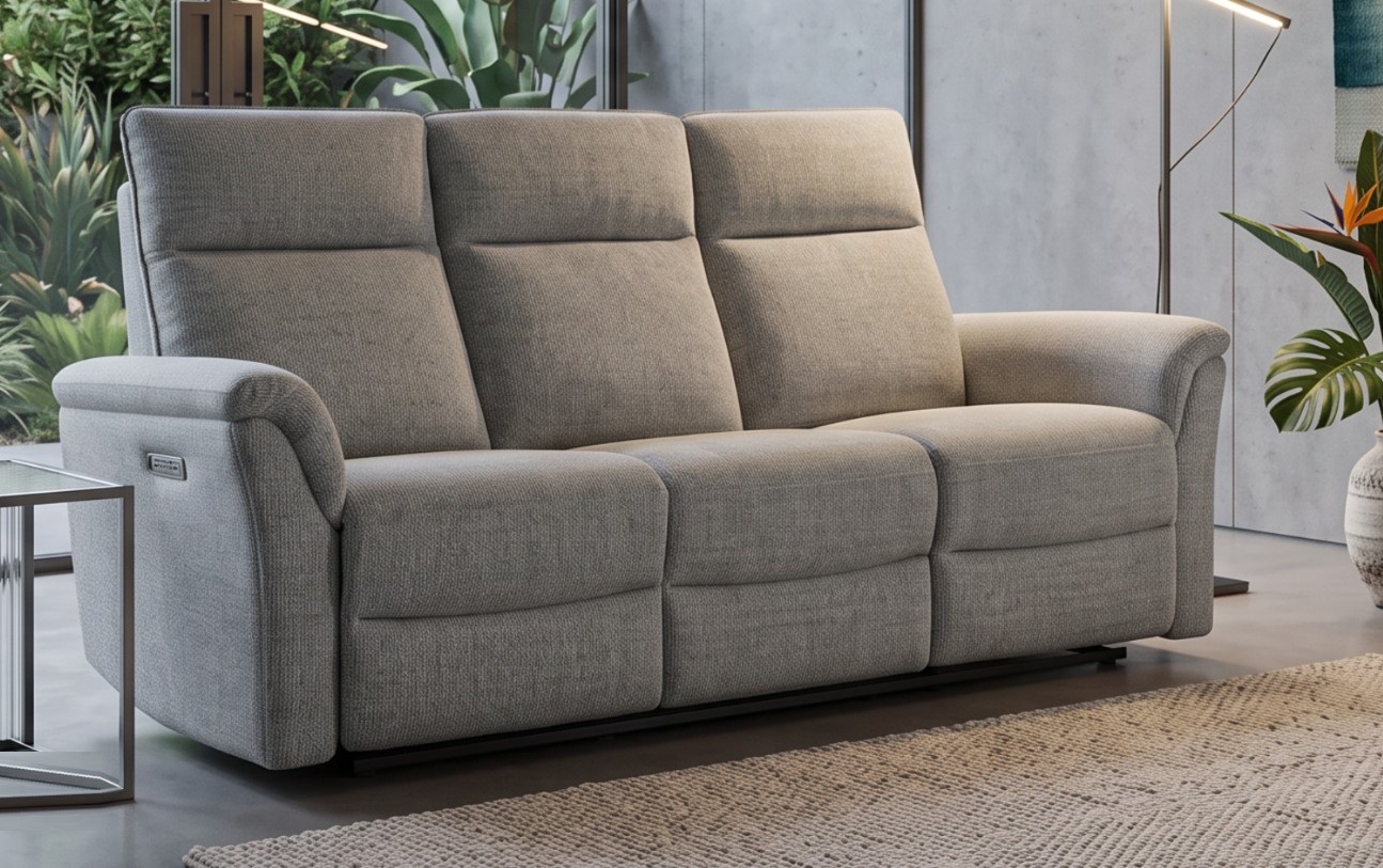 Sofá relax eléctrico Nilo 3 plazas