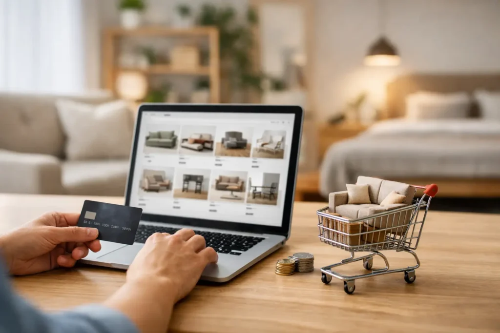 Outlet de muebles online: compra bien y ahorra