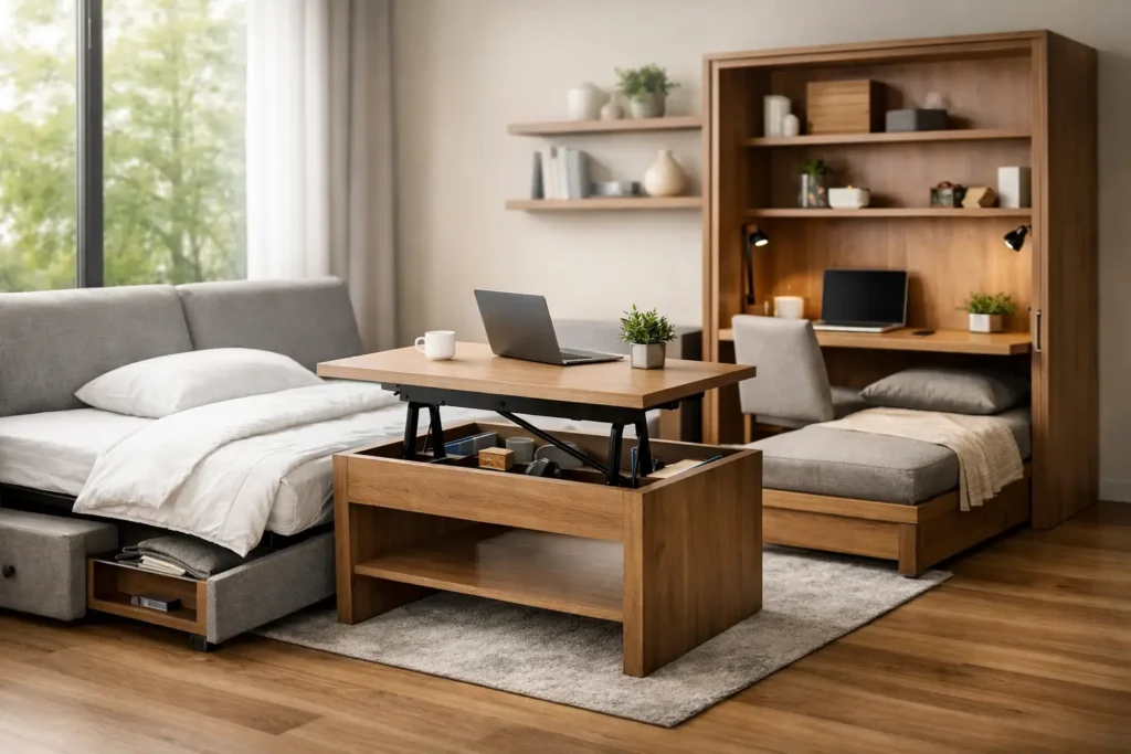 Tendencias muebles multifuncionales 2026