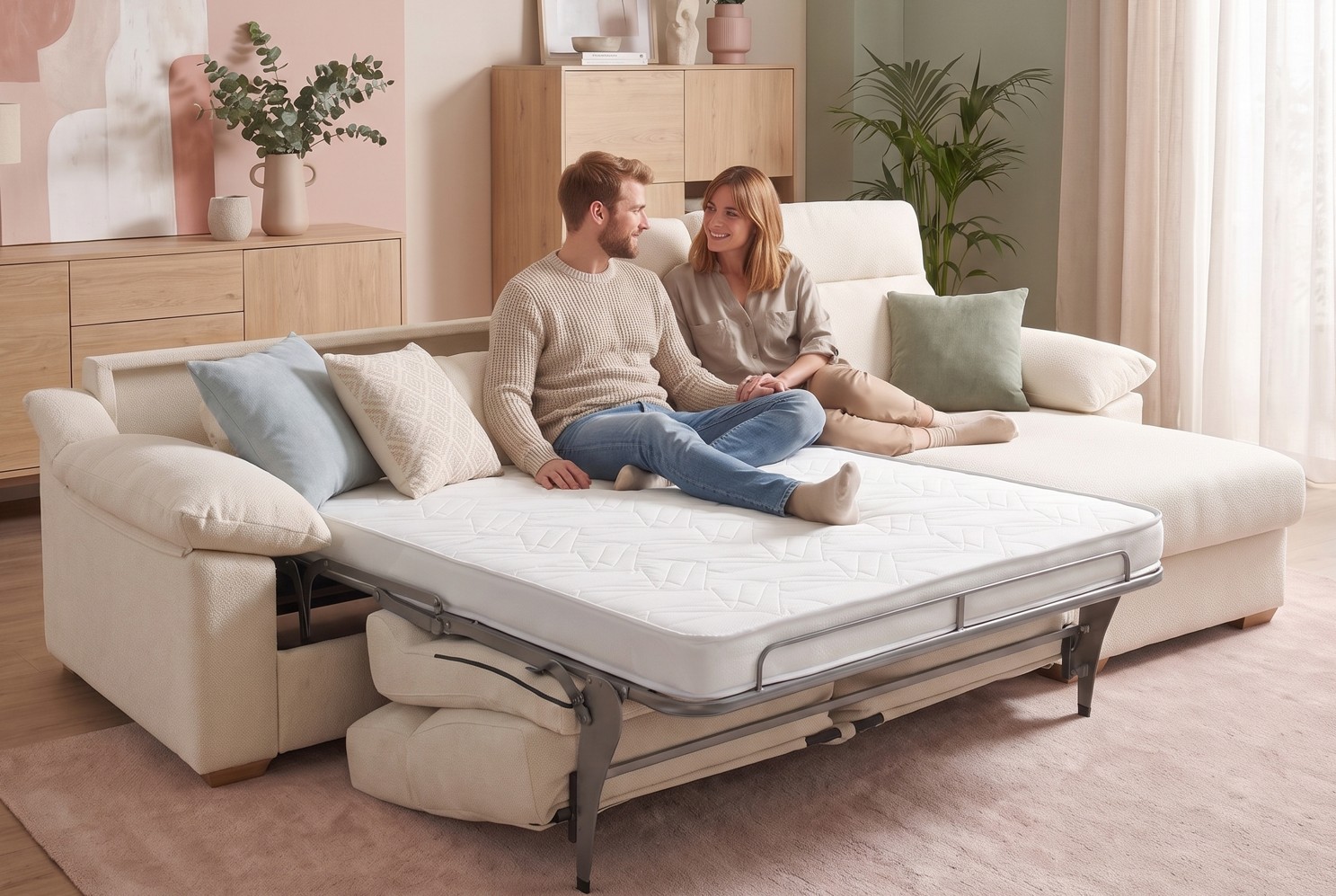 sofa cama con chaise longue Riven