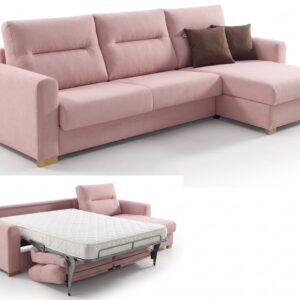 Sofa cama con chaise longue Cooper